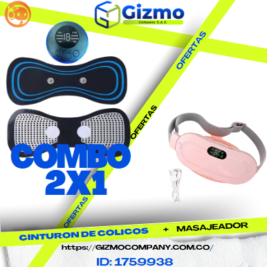 Miniatura 11 de Combo Cinturon Para Colicos + Masajeador